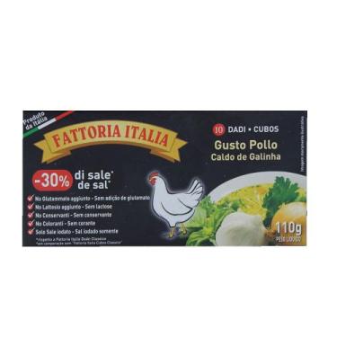 Imagem de Caldo Sabor Galinha Fattoria Italia 110g - Fattoria Itália