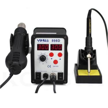 Imagem de Estação de Retrabalho 2 em 1 Profissional YIHUA 898D