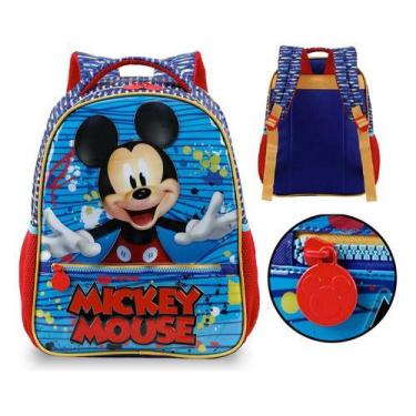 Imagem de Mochila Costas G 16 Mickey Mouse Infantil Escolar Disney - Xeryus Imp.