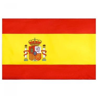 Imagem de Bandeira da Espanha - 90cm x 150cm - Extra Festas