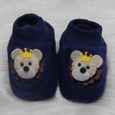 Imagem de Sapatinho Pantufa Leão Marinho - Pandora Baby Enxovais