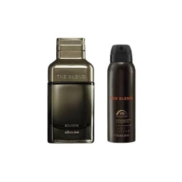 Imagem de Combo The Blend Bourbon EDP Boticário (perfume The Blend Bourbon + Desodorante Aerosol The Blend)