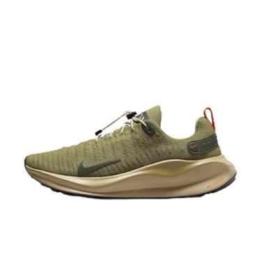 Imagem de Nike InfinityRN 4 Tênis de corrida masculino de estrada (HJ7669-276, verde-oliva/linho/bege paraquedas), Neutro verde-oliva/linhaça/paraquedas bege, 42