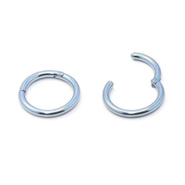 Imagem de Piercing Argola Articulada Click 1.2mm em Titânio Anodizada Várias Cor