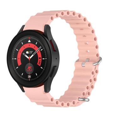 Imagem de Pulseira ondulada para smartwatch Galaxy Watch 5 pro 45mm - TECH KIING