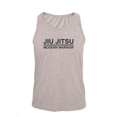 Imagem de Regata Masculina Algodão Jiu Jitsu Modern Verão Moderna - Ragor, EG, C