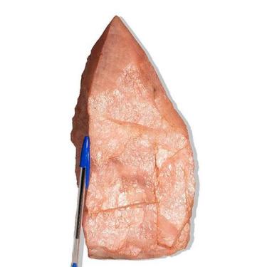 Imagem de 01 Cristal Rosa Pedra Pé e Bico Serrado 5Kg 33cm Tipo B - CristaisdeCu