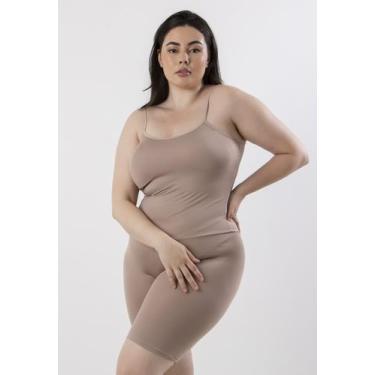 Imagem de Macaquinho Segunda Pele Plus Size Anagua Lingerie Feminina RLC Modas, 