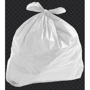 Imagem de Saco De Lixo Reforçado Branco 100 Litros C/ 100 Unidades - HIGIPACK