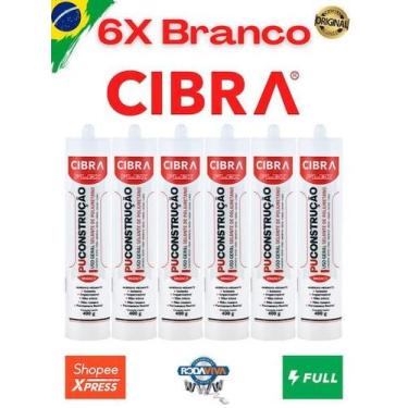 Imagem de Pu Construção Cola Selante De Poliuretano Cibra Flex 400g CZ / BR / PT