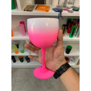 Imagem de Taça de Gin Degrade Rosa - 20 Unidades - Duracril 