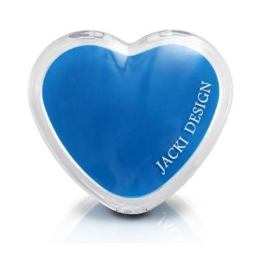 Imagem de Espelho de Maquiagem Coração Jacki Design Azul