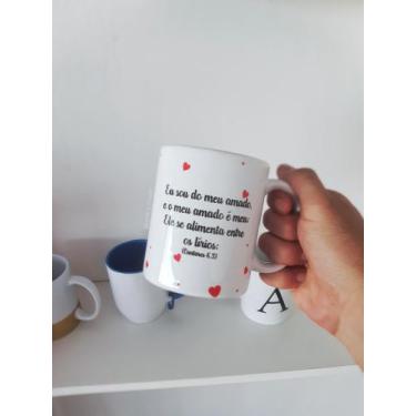 Imagem de Caneca personalizada com frase Bíblica Cristã - Sublime