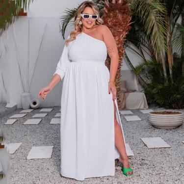Imagem de Vestido Moda Feminina Plus Size Para Festas Formatura Madrinha Casamen