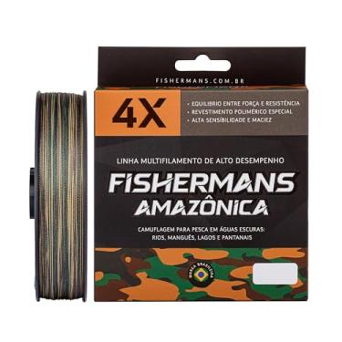 Imagem de Linha De Pesca Multifilamento Fishermans 4 Fios (Marrom, 0,16mm / 15 Libras - 300 Metros)