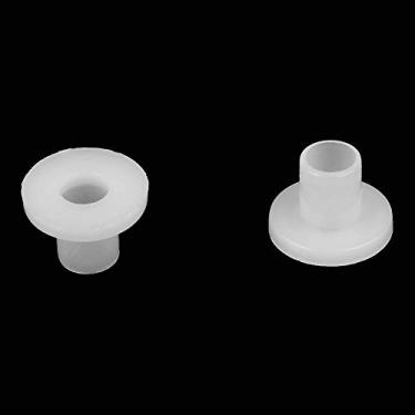Imagem de 100 Peças Arruela Transistor Isolada Espaçador de Plástico Arruelas Bucha Longa Vida útil Boa Isolação Leve Resistência à Corrosão Tubos de Energia de Cristal Diodos Transistores