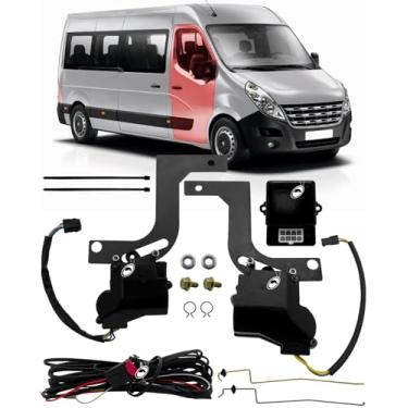 Imagem de Kit Trava Elétrica TRM2D Master 2014 a 2020 2 Portas Dianteiras Tragial