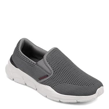 Imagem de Skechers Mocassim masculino sem cadar o, Charcoal/Red, 13