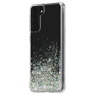 Imagem de Case-Mate - Twinkle Ombre - Capa para Samsung Galaxy S21 Plus 5G - Elementos de folha brilhante - Proteção contra quedas de 3 metros - 17 cm - Stardust