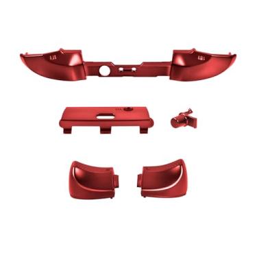 Imagem de Ceozon Replacement Accessories LB RB LT RT Bumper Trigger Buttons Repair Kit for Xbox Elite Controller 2, Elite Series 2 Controller Red