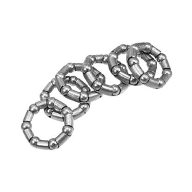 Imagem de A ABSOPRO 6 peças de 8 mm x 7 rolamentos de esferas, rolamentos de manivela, retentor de rolamento de roda para substituição de item de bicicleta