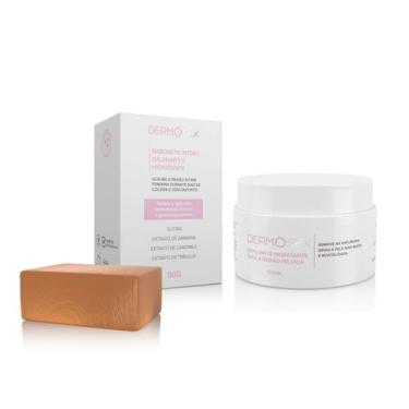 Imagem de Kit Dermosex Sabonete Íntimo Calmante e Hidratante & Esfoliante para R