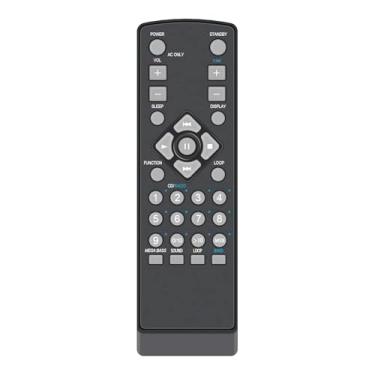 Imagem de PERFASCIN RMT-CS33 Controle remoto substituído adequado para Sony CD/Radio Cassette Recorder Mini Systems CFD-S37 CFD-W57 CFD-S23 CFD-533 CFD-S33 CFD-S34