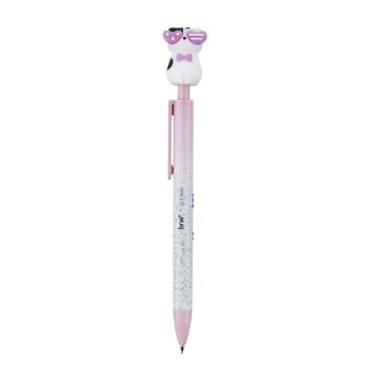 Imagem de Lapiseira Escolar 0.7mm Formato Gato BRW 1 Unidade Kawaii (Rosa)
