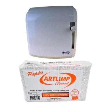 Imagem de Kit Suporte e Papel Toalha Bobina Extra Luxo - Exaccta