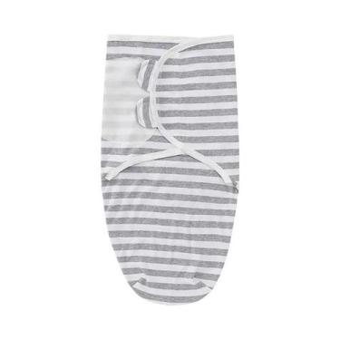 Imagem de Saco de Dormir Ajustável para Bebê Recém-Nascido - Musselina de Algodã