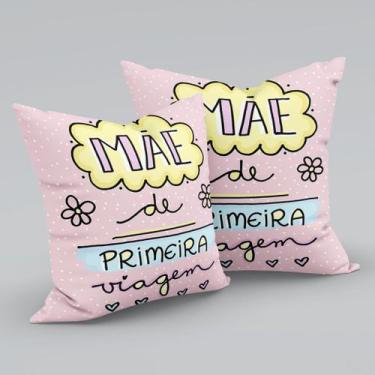 Imagem de Almofada Cheia Dia das Mães Homenagem Mãe Presente 01 Peça - MANIA DE 