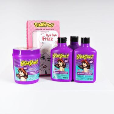 Imagem de Liso Responsa - Kit Shampoo + Condicionador + Defrizante + MÁScara + T