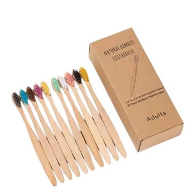 Imagem de Escovas Dente Bambu Ecológicas - 30 Uni (ADULTO, ÚNICO)