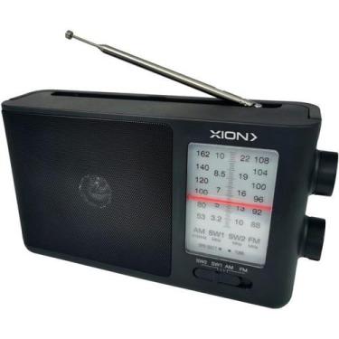 Imagem de Rádio Portátil Xion XI-RA5 AM/FM 220v - Preto- Envio Rapido