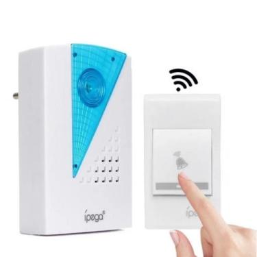 Imagem de Campainha Sem Fio 32 Toques Para Proteção Doméstica - Ipega