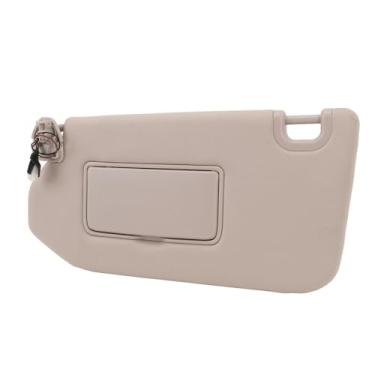 Imagem de Lado esquerdo do motorista bege adequado para placa de proteção de viseira de sol para QX60 JX35 Pathfinder Indonesia R52 2012-2019, espelho de proteção solar elegante para visão clara, material ABS