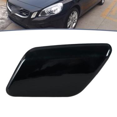 Imagem de JESYMBX Para Volvo V60 S60 2011 2012 2013 Para-choque Dianteiro Lavador de Farol Spray Jet Tampa Tampa Tampa