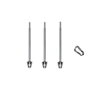 Imagem de 3 pontas/pontas de metal Galaxy Z Fold S compatíveis com Samsung Galaxy Z Fold 3/4/5/6 canetas de metal de substituição Z Fold 3/4/5/6 Stylus para Samsung Galaxy Z Fold 3/4/5/6 caneta + 1 pinça