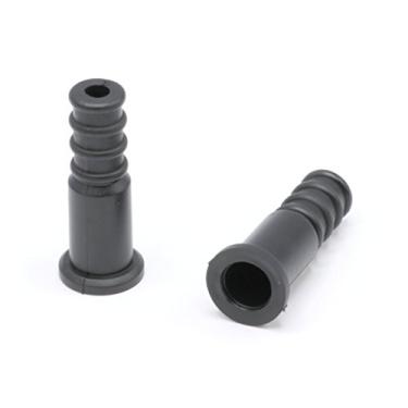 Imagem de The CIMPLE CO – Bota meteorológica coaxial – conectores RG6 RG59 extremidades coaxiais – à prova de intempéries (preto) – Pacote com 100, Preto, 50 Pack