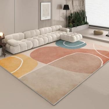 Imagem de Tapete artístico criativo para sala de estar, área grande, quarto, cabeceira, tapetes, bloco de cores, padrão, decoração para casa, tapetes, WR1013, QD, 300x400CM