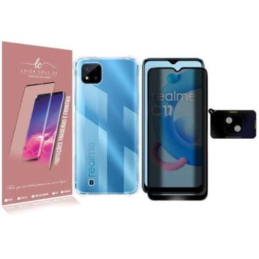 Imagem de Capa SPACE + Pelicula PRIVACIDADE + Pelicula Câmera P/ Realme C11 6.52