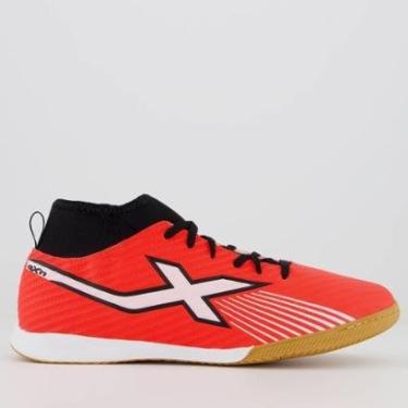 Imagem de Chuteira Oxn Fusion Grip 4 Neo Futsal Laranja-Masculino