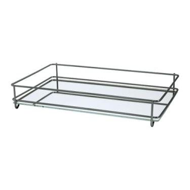 Imagem de Bandeja hara fence black matte 15x25 cm