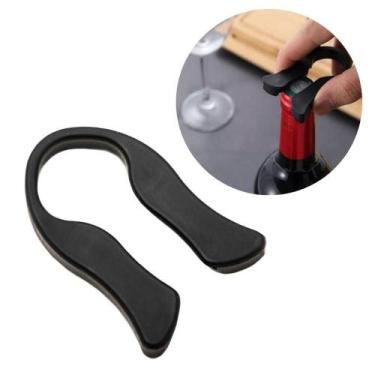 Imagem de Abridor Corta Lacre Para Vinhos Fácil Sommelier Preto Prana