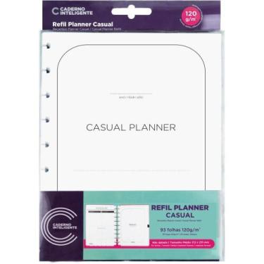 Imagem de Caderno Inteligente Planner Refil Medio Casual Pacote