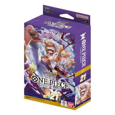 Imagem de One Piece TCG Starter Deck EX: Gear 5 (ST21) - 51 Cards, Sleeves, Bonus Pack