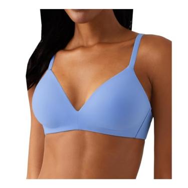 Imagem de Wacoal Sutiã feminino How Perfect sem aro, Hortênsia azul, 36C