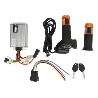 Imagem de Kit de conversão de bicicleta elétrica universal durável 48v 1000w acelerador de retirada de alto desempenho para bicicletas elétricas scooters alumínio plástico de liga de