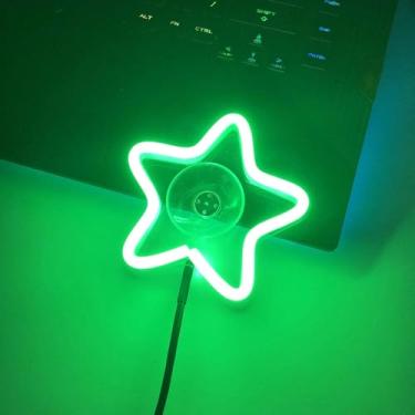 Imagem de AuMoHall Luzes de atmosfera interior de carro, luz ambiente LED em forma de estrela para decoração de janela traseira de triângulo lateral do veículo, luz interior de carro exclusiva para se expressar