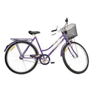 Imagem de Bicicleta Aro 26 Freio Varão Tropical 529 Monark, Roxo